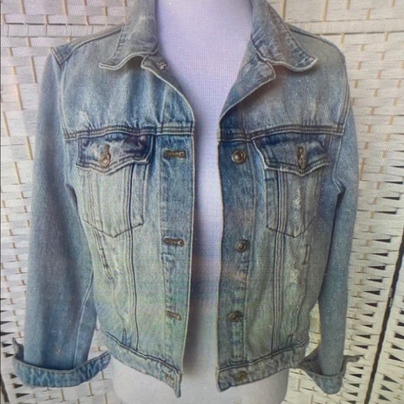 Classic Blue Denim Jean Jacket for Kids